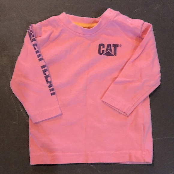 Pink Caterpillar Baby Girl’s long sleeve shirt - Picture 3 of 7